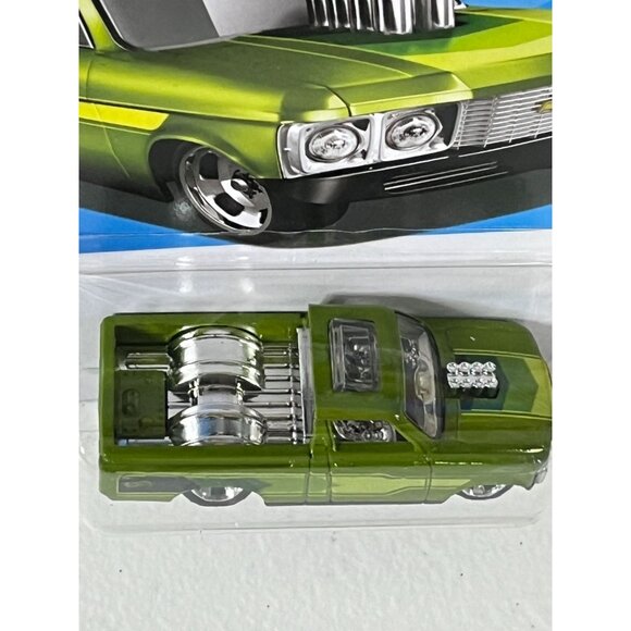 Hot Wheels 2025 Custom ’72 Chevy LUV Green Pickup HW Hot Trucks Series New on Ca - Picture 4 of 6
